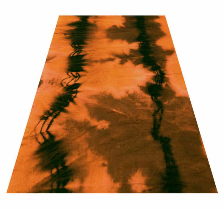 Vinyl Teppich Imitation Struktur bunte batik - TenStickers