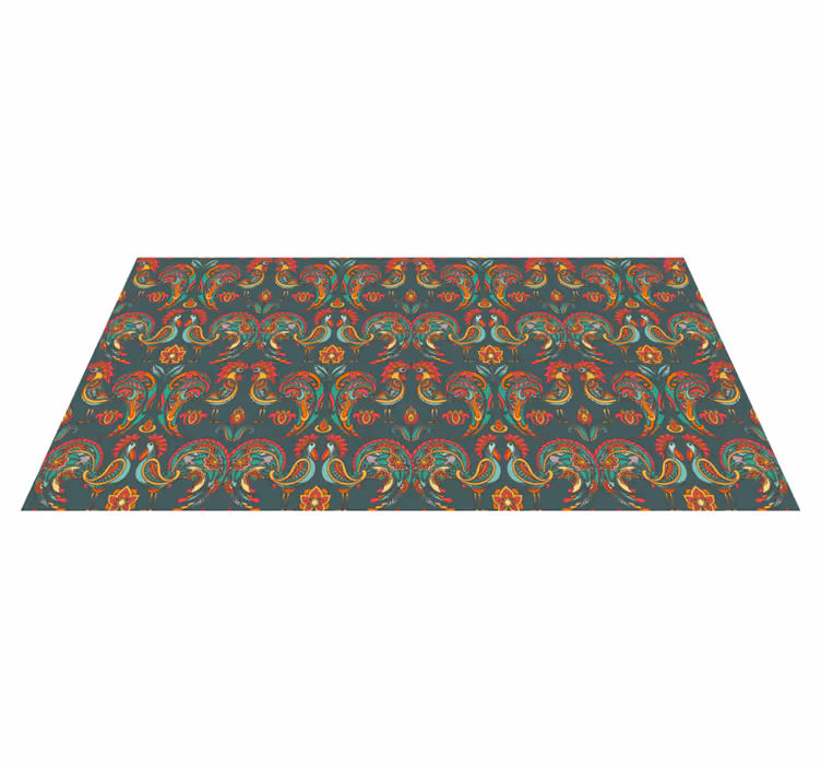 Vinylteppich Mosaik farbenfrohe folkloristische motive - TenStickers