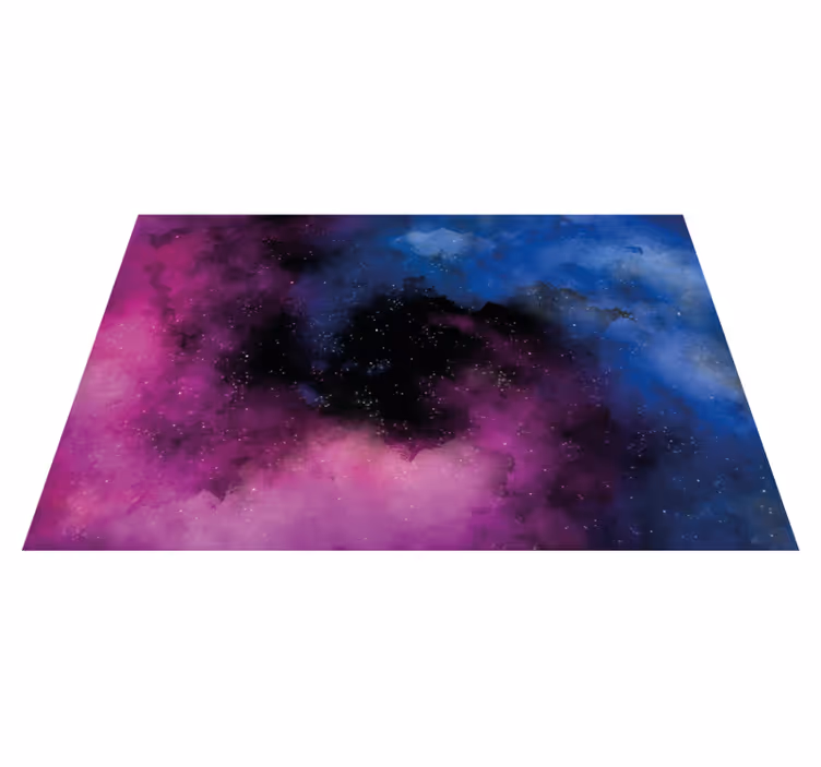 Vinyl Teppich Sterne kosmischer nachthimmel - TenStickers