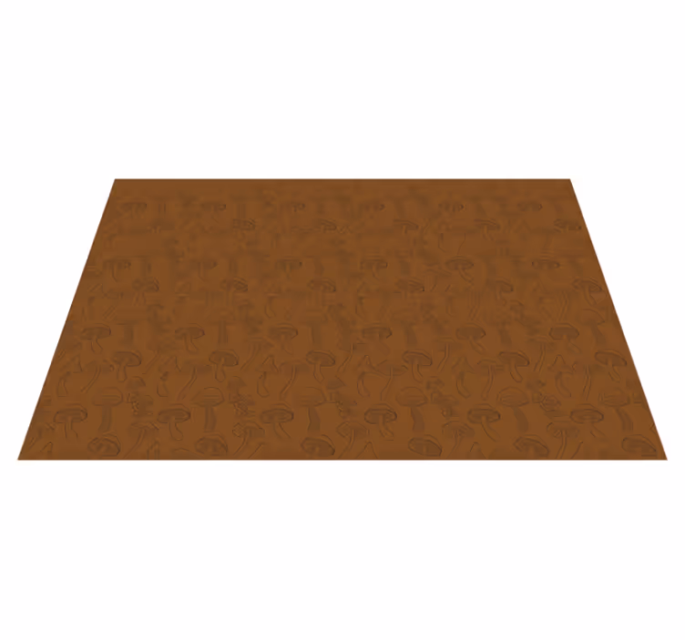 Vinyl Teppich Natur pilz-muster - TenStickers