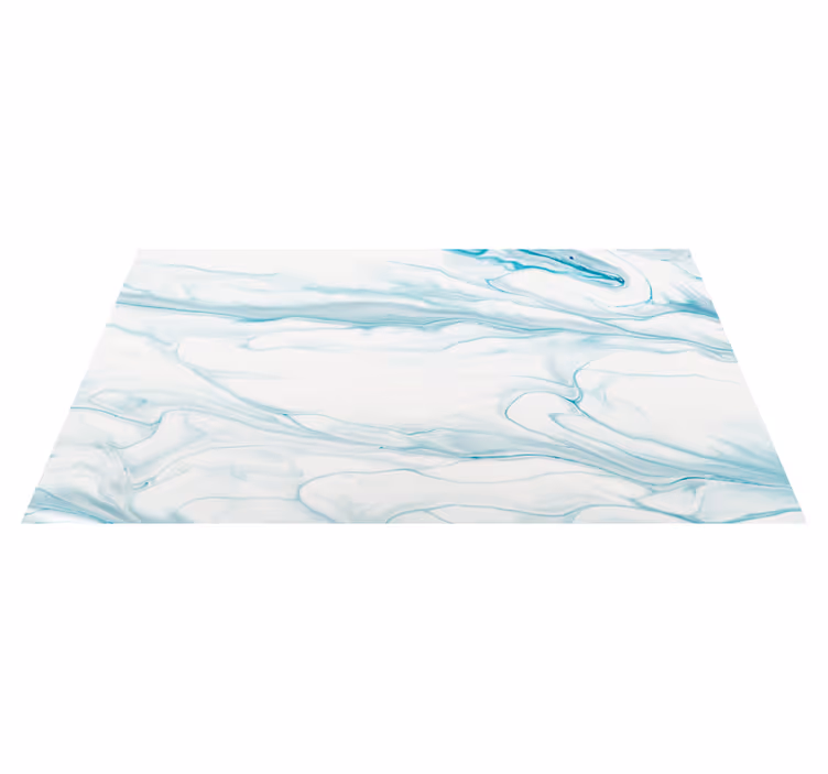 Vinyl Teppich Bad beruhigende aqua-wirbel - TenStickers