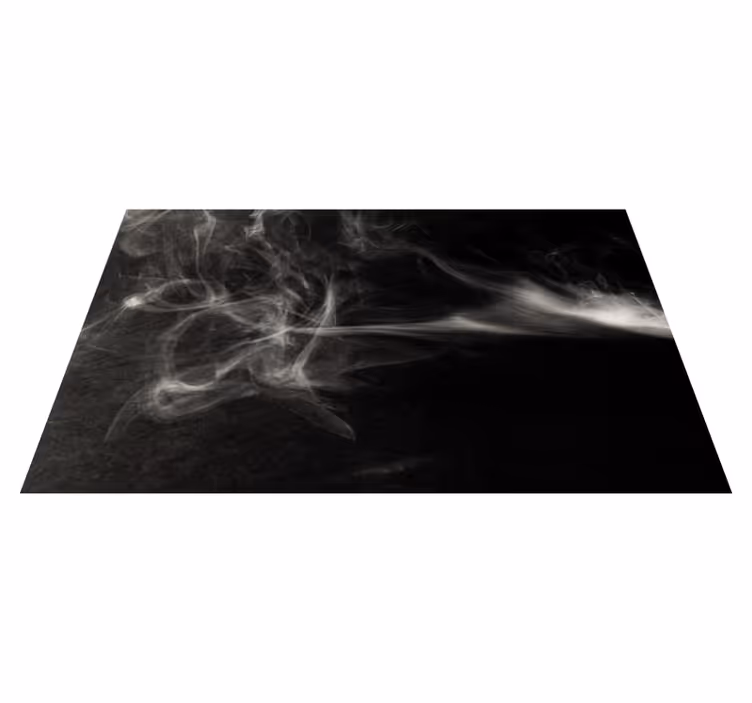 Vinyl Teppich modern rauchwirbeleffekt - TenStickers