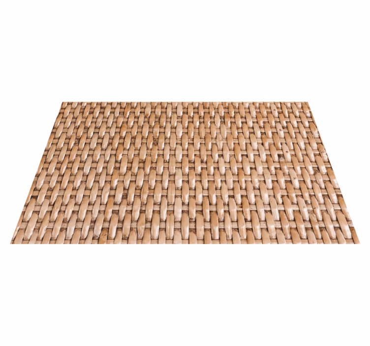 Vinylteppich Textur Klassisches naturfaserimitat-design - TenStickers