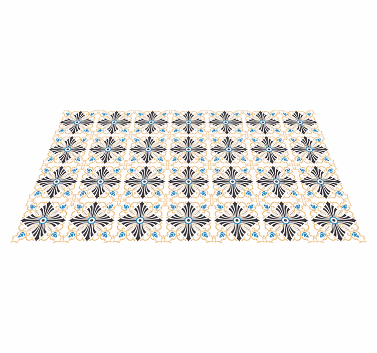 Vinylteppich Mosaik eleganter mosaikstil - TenStickers