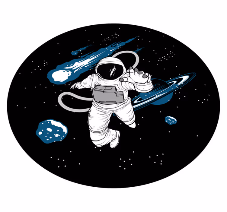 Vinyl Teppich Straßen astro-abenteuer - TenStickers