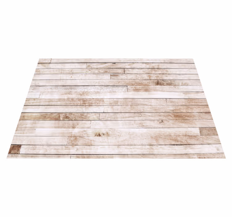 Vinylteppich Holzoptik helle plankenoptik - TenStickers