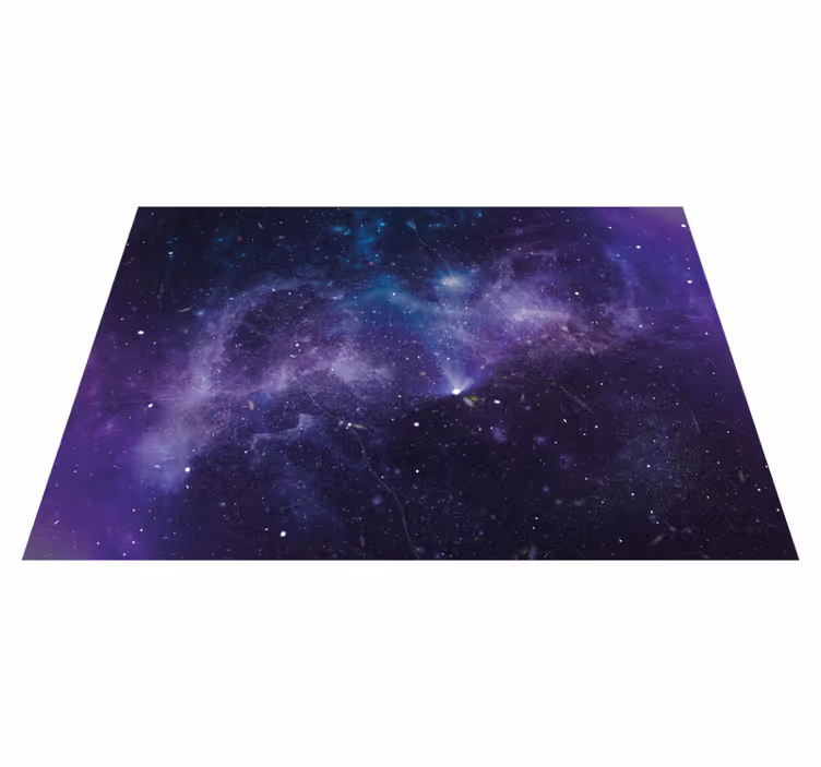 Vinyl Teppich Sterne kosmische galaxieszene - TenStickers