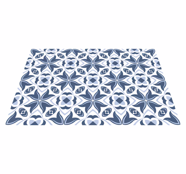 Vinylteppich Mosaik stilvolles graues muster - TenStickers
