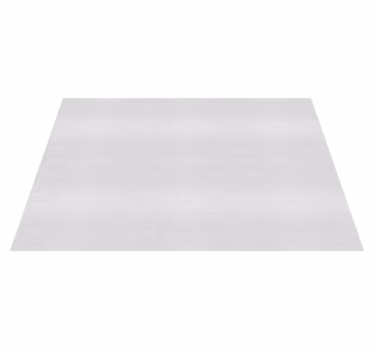 Vinyl teppich bad mit weicher weißer textur - TenStickers