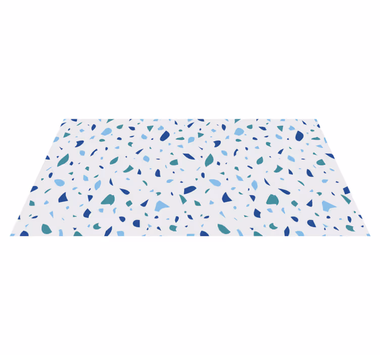 Vinyl Teppich Marmor buntes muster - TenStickers