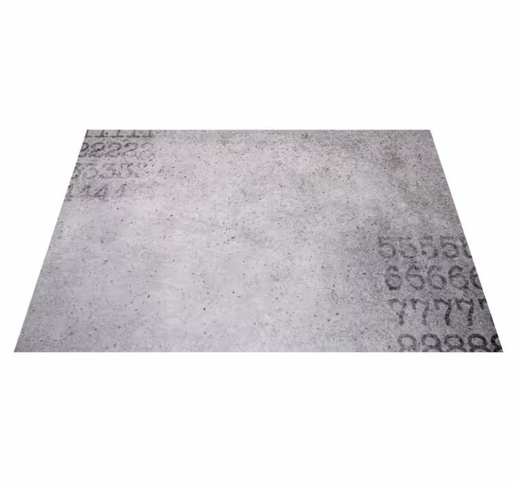 Vinylteppich Steine numerische Steinstruktur - TenStickers