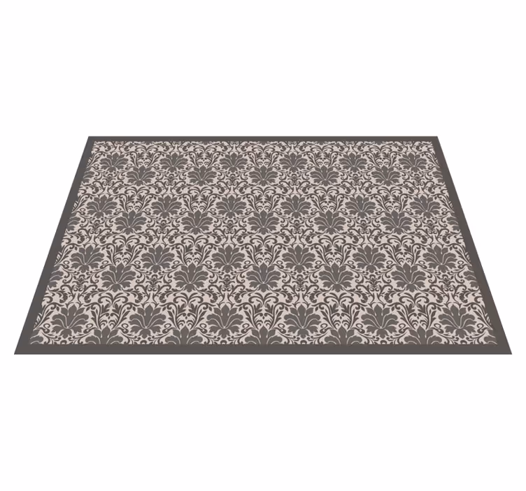 Vinylteppich Steinoptik elegantes damastmuster - TenStickers