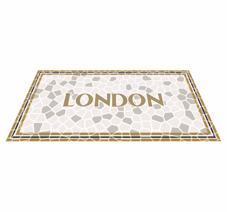 Vinylteppich Mosaik londoner mosaik - TenStickers