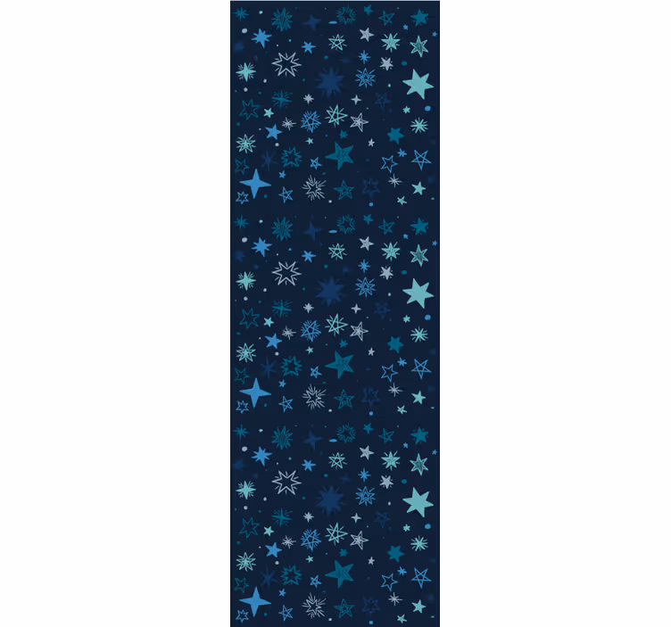 Tapete sterne blaue nachtszene - TenStickers