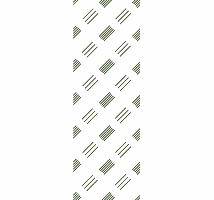 Tapete modern grün-weißes modernes design - TenStickers