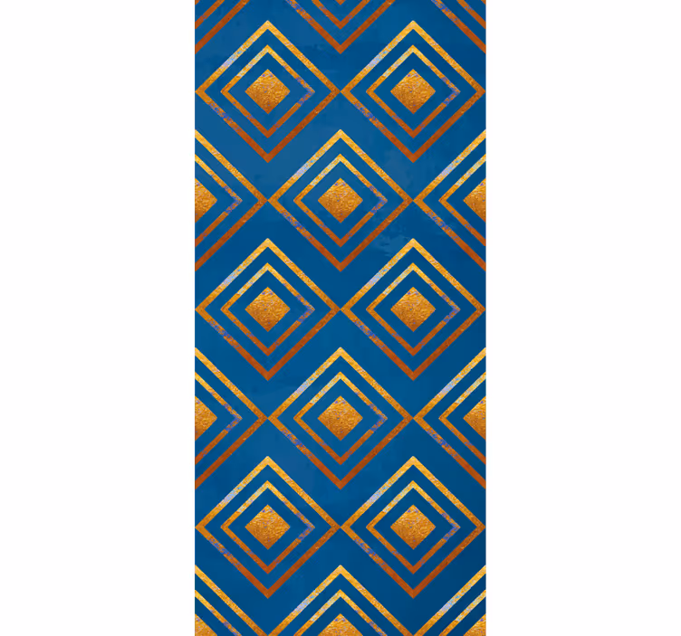 Tapete geometrisch rauten und linien - TenStickers
