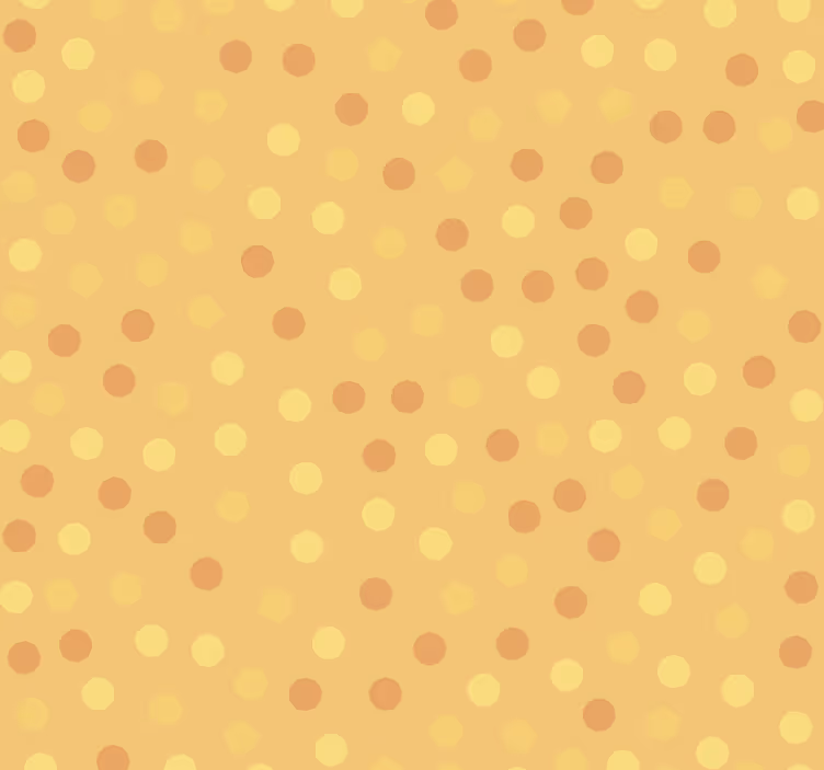 Tapete Kreise sonniges punktmuster - TenStickers