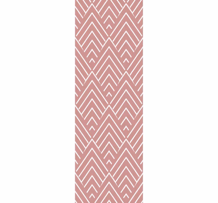 Tapete geometrisch abstraktes chevron-muster - TenStickers