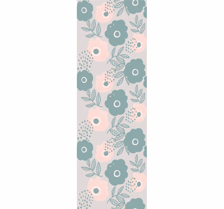 Tapete florale Ornamente weiche muster - TenStickers