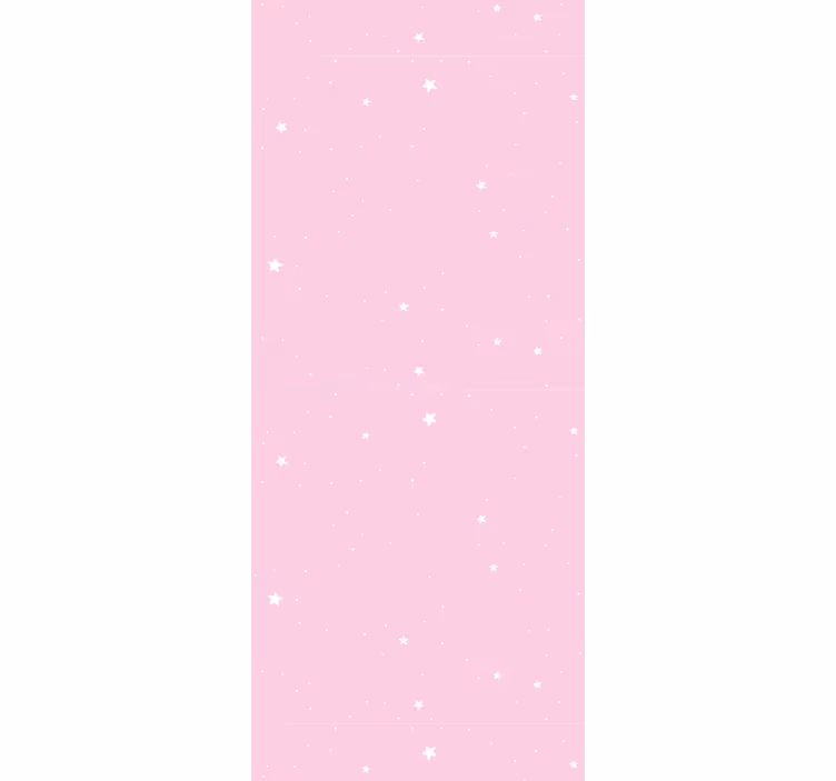 Tapete Sterne nacht rosa himmel - TenStickers