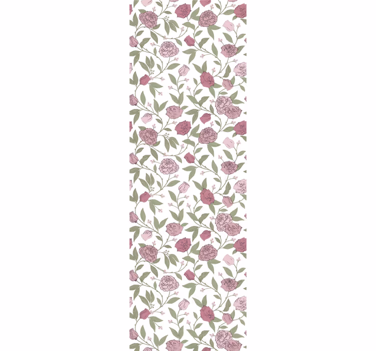 Blumentapete floraler charme - TenStickers