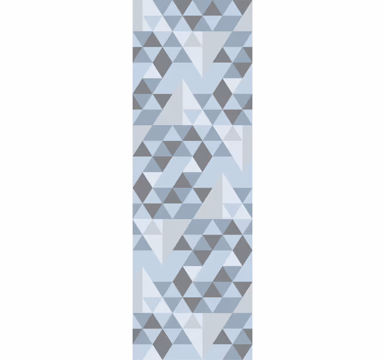 Tapete Dreiecke geometrischer farbverlauf - TenStickers