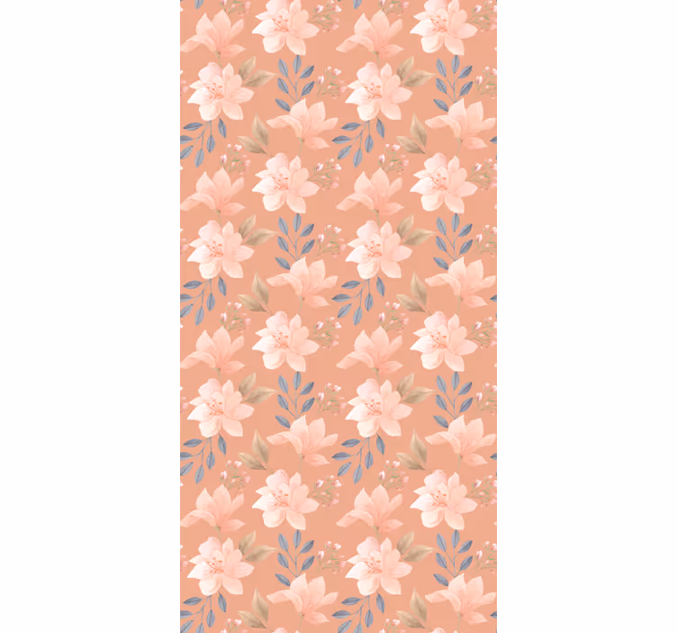Blumentapete blütenkaskade - TenStickers