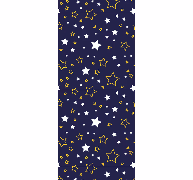 Tapete Sterne marineblaue sternennacht - TenStickers