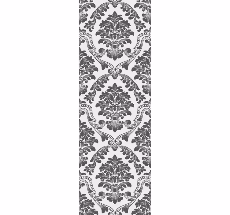 Barock Tapete klassisches blumenmotiv - TenStickers