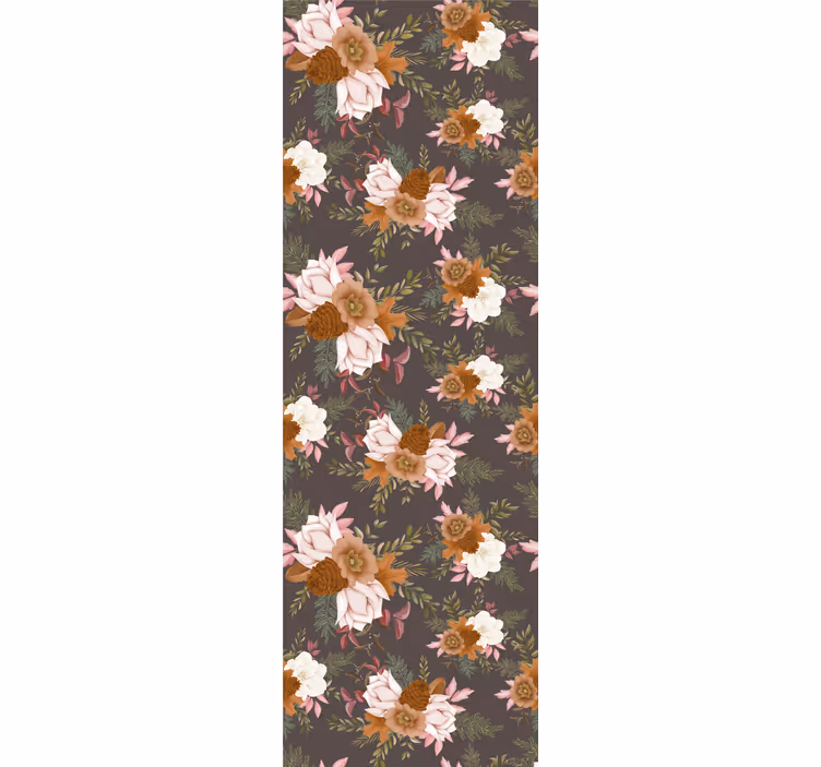 Blumentapete blumenstrauß-design - TenStickers