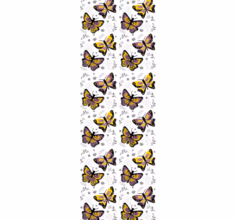 Tapete Schmetterling flatterndes flügeldesign - TenStickers