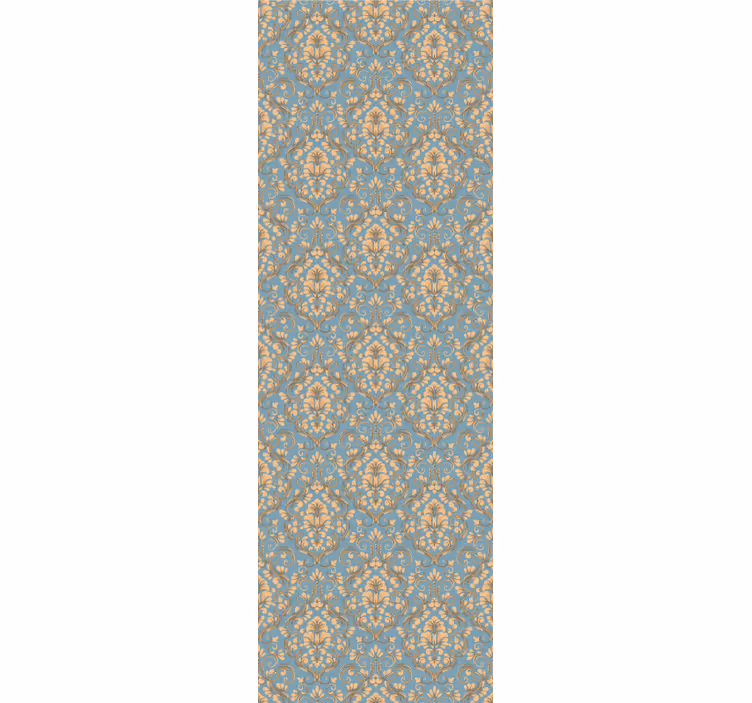Weitere Vintage Tapeten verzierten floralen damast - TenStickers