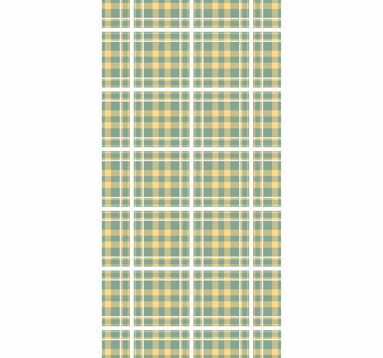 Tapete weitere Texturen karierte textilinspiration - TenStickers