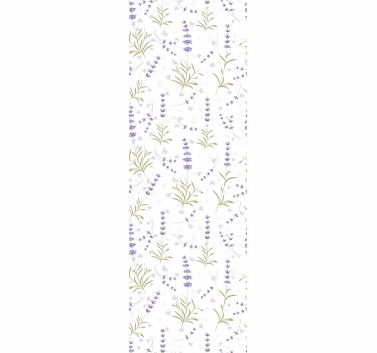 Blumentapete lavendel-blumenarrangement - TenStickers