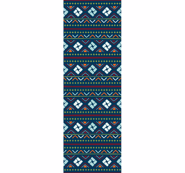 Tapete geometrisch geometrische farbblöcke - TenStickers