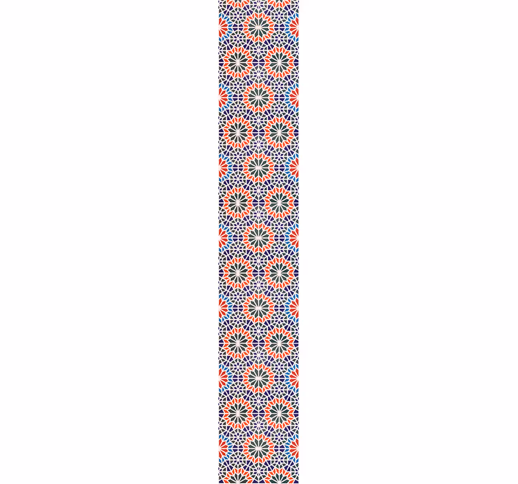 Tapete florale Ornamente geometrische blumenmotive - TenStickers