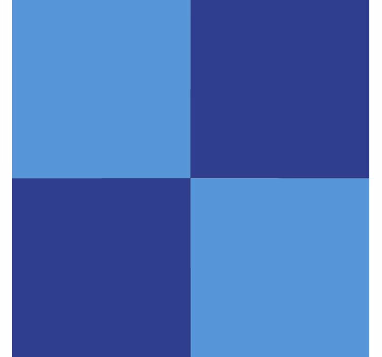 Tapete Fliesen dunkles und blaues motiv - TenStickers