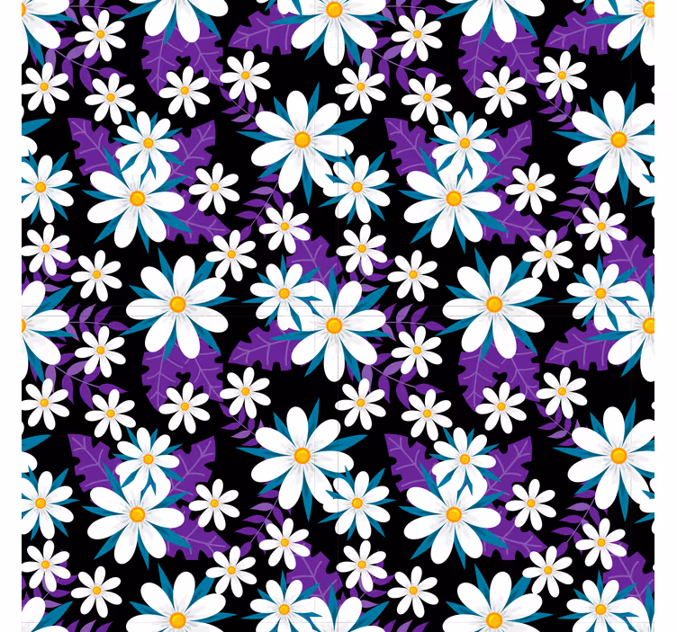 Tapete natur buntes blumenarrangement - TenStickers