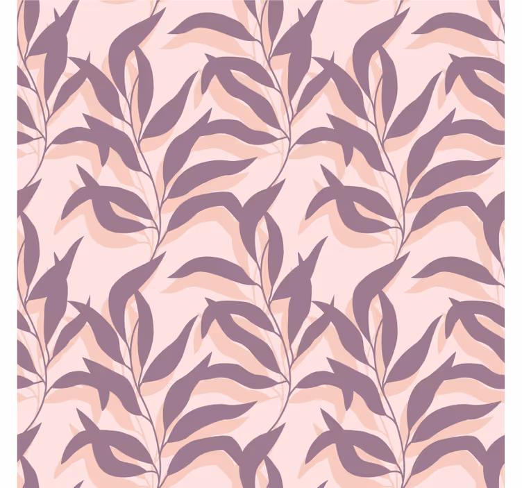 Tapeten schlafzimmer palma tropical blush design - TenStickers