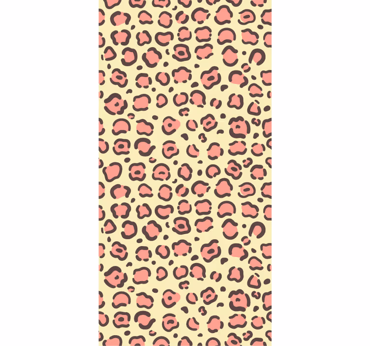 Tapeten schlafzimmer mit leopardenfell-optik - TenStickers