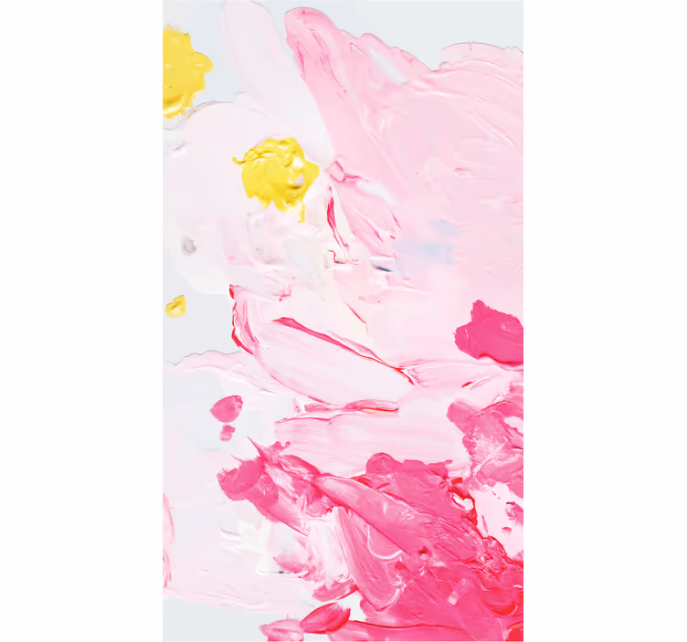 Ornament tapete mit bunten acrylstrichen - TenStickers