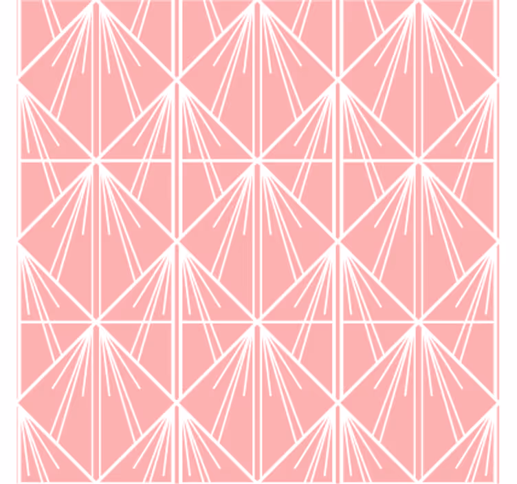 Ornament tapete geometrisches anordnungskonzept - TenStickers