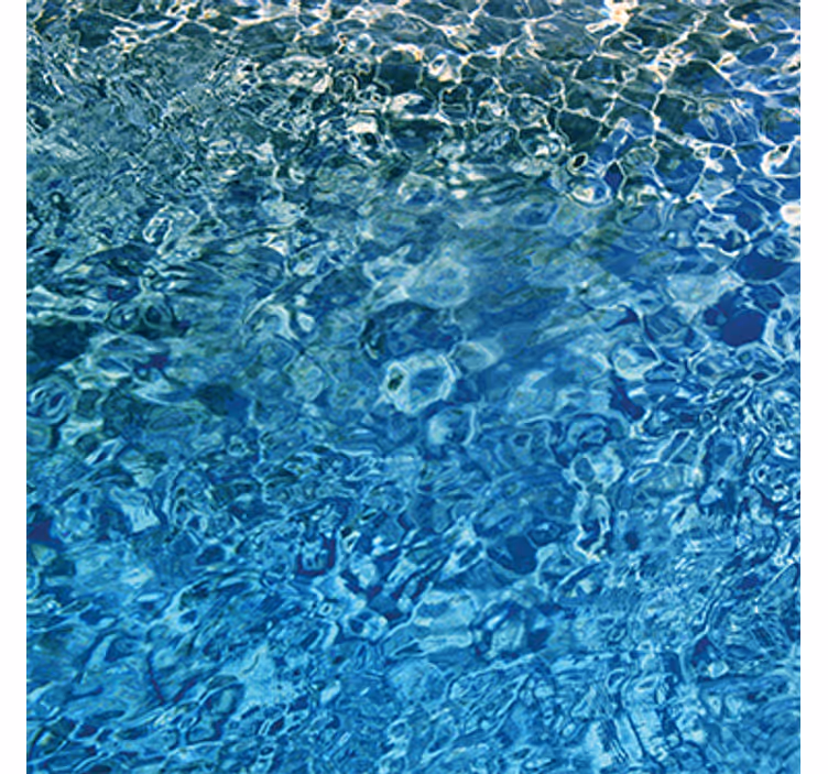 Tapete weitere texturen blau realistisches wasser - TenStickers
