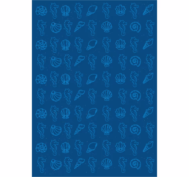 Tapete tiere mit maritimen motiven illustrationen - TenStickers