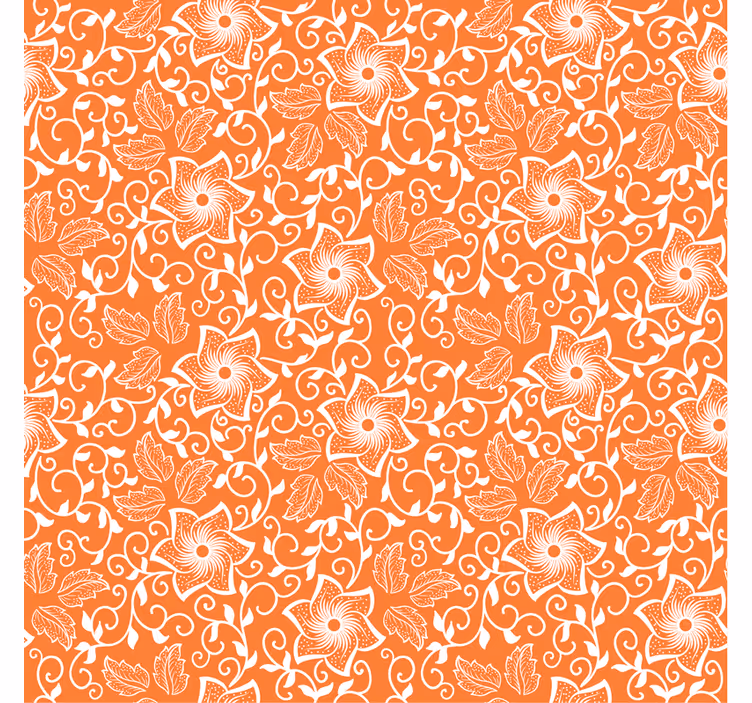 Tapeten schlafzimmer mit floralem motiv-layer - TenStickers