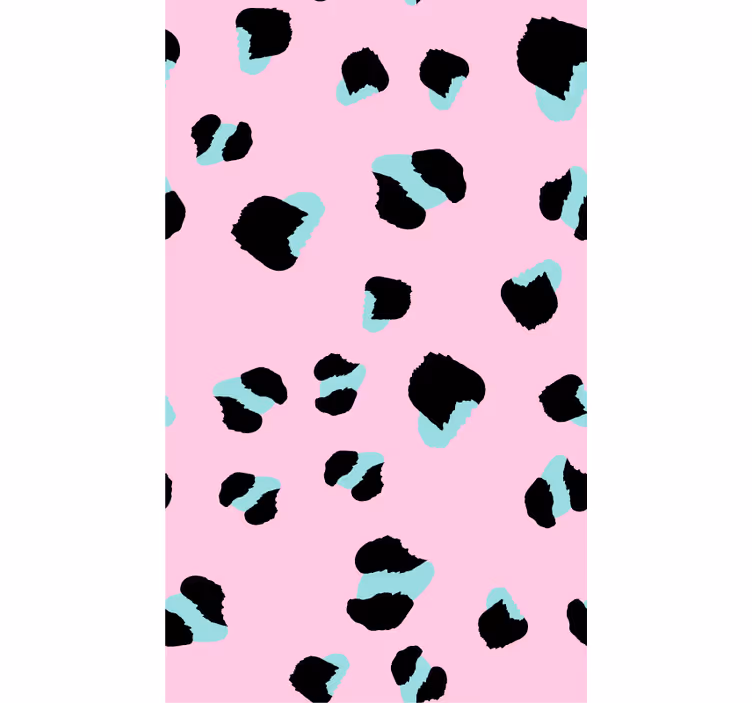 Tapete tiere pink leopard - TenStickers