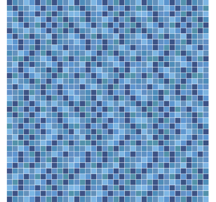 Tapete büro geometrisches mosaiktextil - TenStickers