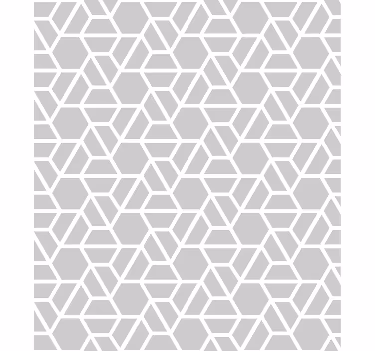 Tapete geometrisch mit geometrischem gitterdesign - TenStickers