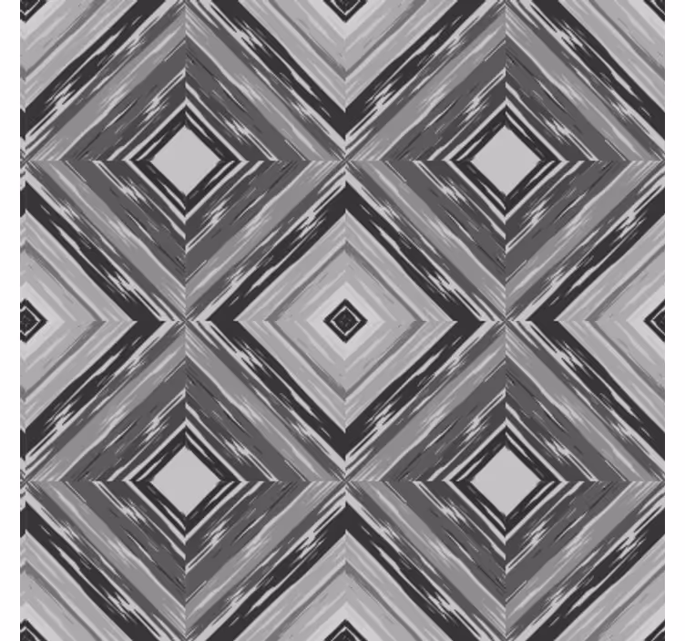 Geometrische tapete diamant illusion - TenStickers