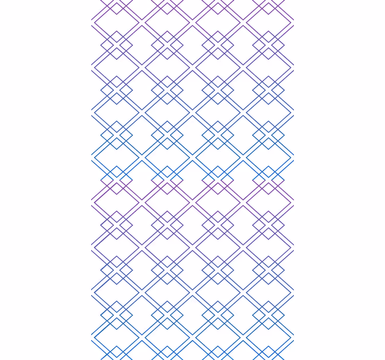 Tapete geometrisch diamanten und linien - TenStickers